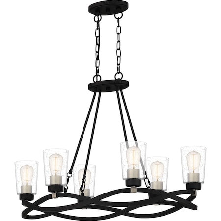 Quoizel Overlook Island 6 Lights Earth Black OLK632EK